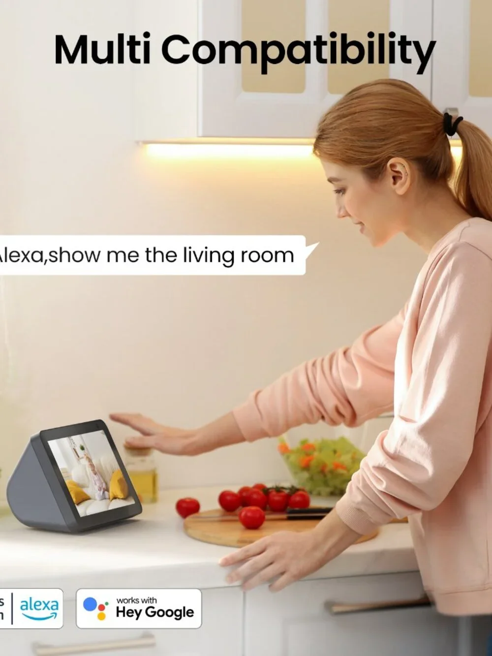 NEW Cinnado D1 2K WIFI Indoor Security Camera